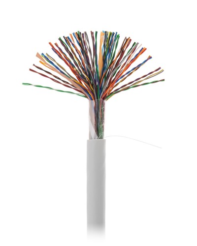 U/UTP 50pair, Cat5, In, PVC (EC-UU050-5-PVC-GY-3). Кабель «витая пара» (LAN) для структурированных систем связи. NETLAN в Комсомольске-на-Амуре