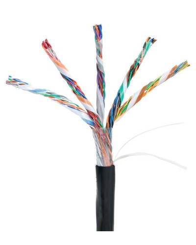 U/UTP 25pair, Cat5, Out, PE (EC-UU025-5-PE-BK-3). Кабель «витая пара» (LAN) для структурированных систем связи. NETLAN в Комсомольске-на-Амуре