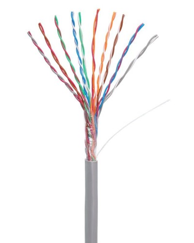 U/UTP 10pair, Cat5, In, PVC (EC-UU010-5-PVC-GY-3). Кабель «витая пара» (LAN) для структурированных систем связи. NETLAN в Комсомольске-на-Амуре