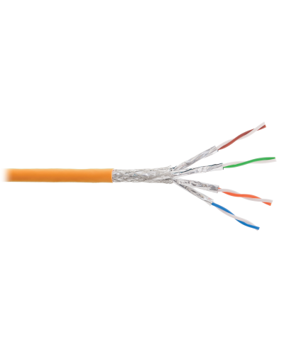 S/FTP, 4pair, Cat.6a, Solid, In, LSZH (NKL 9355C-OR). Кабель «витая пара» (LAN) для структурированных систем связи. NIKOLAN в Комсомольске-на-Амуре
