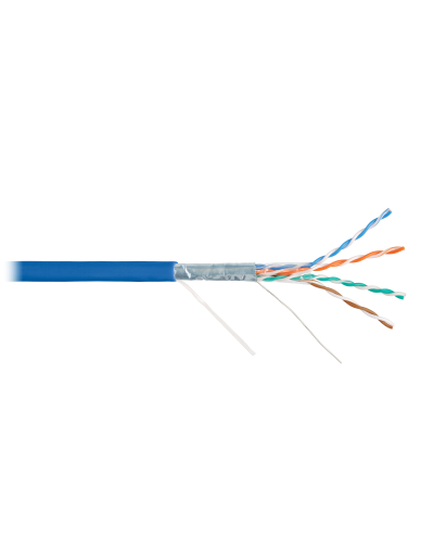 F/UTP 4pair, Cat5e, Solid, In, нг(А)-HF (NMC 4200C-BL). Кабель «витая пара» (LAN) для структурированных систем связи. NIKOMAX в Комсомольске-на-Амуре