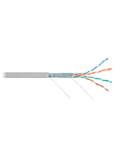F/UTP 4pair, Cat5e, Solid, In, нг(А)-HF (NMC 4200C-GY). Кабель «витая пара» (LAN) для структурированных систем связи. NIKOMAX в Комсомольске-на-Амуре