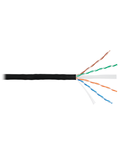 U/UTP 4pair, Cat6, Solid, In/Out, нг(А)-HF (NMC 4140C-BK). Кабель «витая пара» (LAN) для структурированных систем связи. NIKOMAX в Комсомольске-на-Амуре