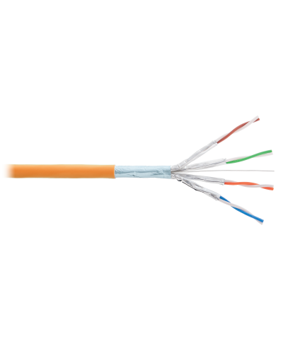 F/FTP 4pair, Cat6a, Solid, In, нг(А)-HF (NMC 4355C-OR). Кабель «витая пара» (LAN) для структурированных систем связи. NIKOMAX в Комсомольске-на-Амуре