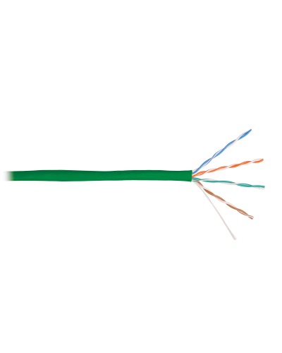 U/UTP 4pair, Cat5e, Solid, In, PVC (NMC 4100A-GN). Кабель «витая пара» (LAN) для структурированных систем связи. NIKOMAX в Комсомольске-на-Амуре