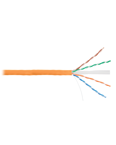U/UTP 4pair, Cat6, Solid, In, нг(А)-HF (NMC 9140C-OR). Кабель «витая пара» (LAN) для структурированных систем связи. NIKOMAX в Комсомольске-на-Амуре