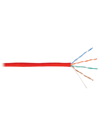 U/UTP 4pair, Cat5e, Solid, In, нг(А)-HF (NMC 4100C-RD). Кабель «витая пара» (LAN) для структурированных систем связи. NIKOMAX в Комсомольске-на-Амуре