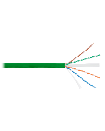 U/UTP 4pair, Cat6, Solid, In, нг(А)-HF (NMC 4140C-GN). Кабель «витая пара» (LAN) для структурированных систем связи. NIKOMAX в Комсомольске-на-Амуре