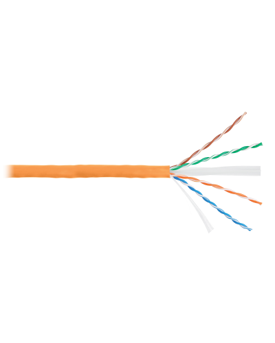 U/UTP 4pair, Cat6, Solid, In, нг(А)-HF (NMC 2140C-OR). Кабель «витая пара» (LAN) для структурированных систем связи. NIKOMAX в Комсомольске-на-Амуре