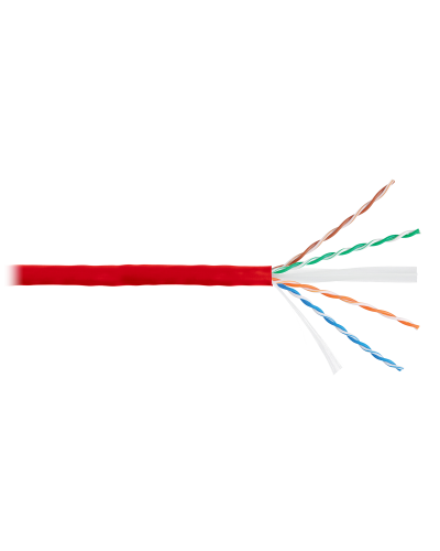 U/UTP 4pair, Cat6, Solid, In, нг(А)-HF (NMC 4140C-RD). Кабель «витая пара» (LAN) для структурированных систем связи. NIKOMAX в Комсомольске-на-Амуре