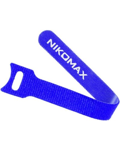 NMC-CTV150-12-SB-BL-10 (10шт). Стяжка-липучка с мягкой пряжкой. NIKOMAX в Комсомольске-на-Амуре