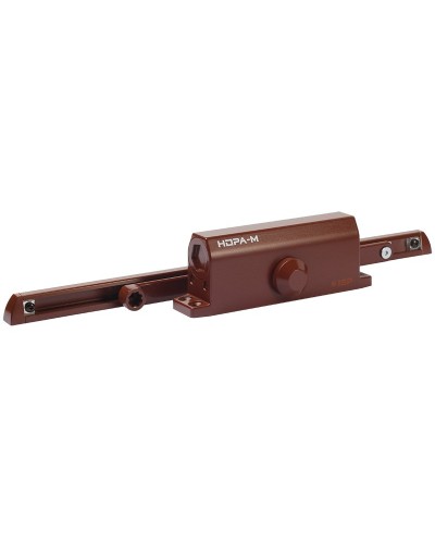 ISPARUS 450 Slider (коричневый). Доводчик дверной морозостойкий. NORA-M в Комсомольске-на-Амуре