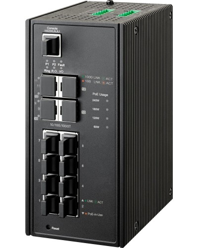 NIS-3500-3412PGE (64PY0804). Коммутатор управляемый с PoE. NSGate в Комсомольске-на-Амуре