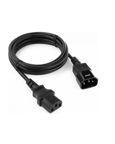 NTSS-PC13142 C13-С14 проводник.:3х0.75мм2 1.8м 220/250В 10А черный. Кабель питания. NTSS в Комсомольске-на-Амуре