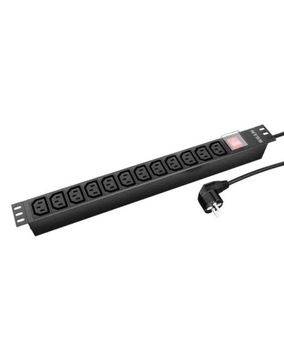 NTSS-PDU-DA2039 гор.размещ. 12xC13 базовые 16A Schuko 2м. Блок розеток 19. NTSS в Комсомольске-на-Амуре