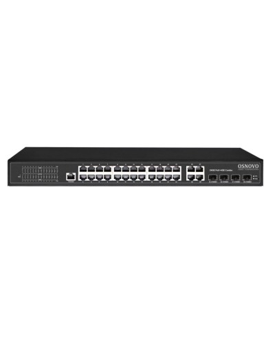 SW-8244/L(400W). Коммутатор 24-портовый  Gigabit Ethernet с PoE. OSNOVO в Комсомольске-на-Амуре