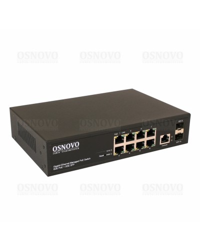 SW-80802/L(150W). Коммутатор Gigabit Ethernet на 8 портов. OSNOVO в Комсомольске-на-Амуре