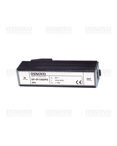 SP-IP/1000PD. Устройство грозозащиты цепей Ethernet. OSNOVO в Комсомольске-на-Амуре