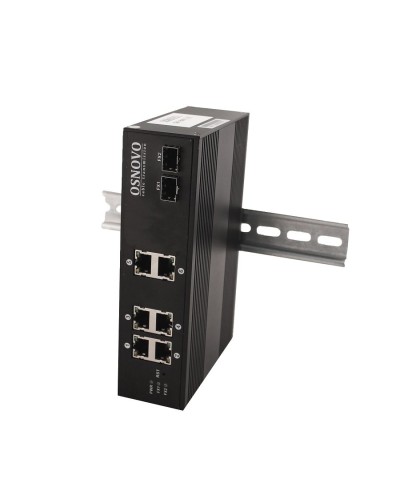 SW-8062/IC. Промышленный PoE коммутатор Gigabit Ethernet на 8 портов. OSNOVO в Комсомольске-на-Амуре