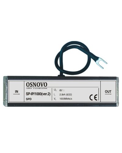 SP-IP/100(ver2). Устройство грозозащиты цепей Ethernet. OSNOVO в Комсомольске-на-Амуре