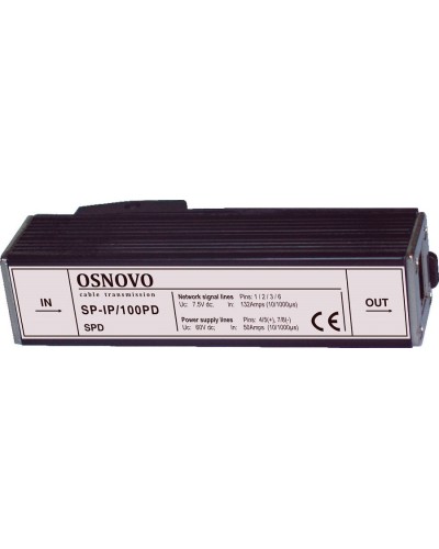 SP-IP/100PD. Устройство грозозащиты цепей Ethernet. OSNOVO в Комсомольске-на-Амуре