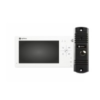 VM-7.0 (w)+ DS-700L (черный). Комплект видеодомофона. Optimus