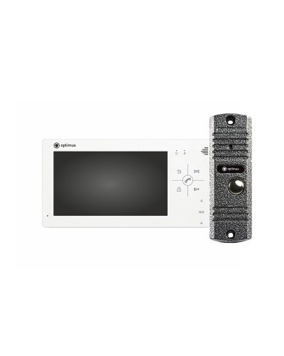 VM-7.0 (w)+ DS-700L (сереб.). Комплект видеодомофона. Optimus в Комсомольске-на-Амуре