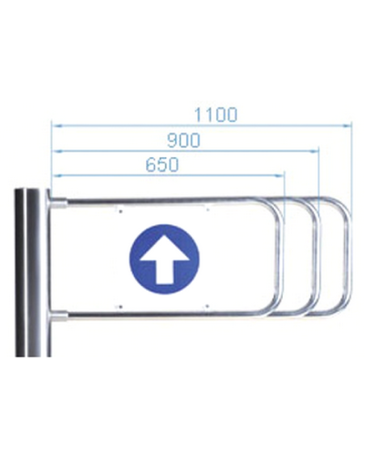 PERCo-AG-650. Створка для калитки. PERCo в Комсомольске-на-Амуре