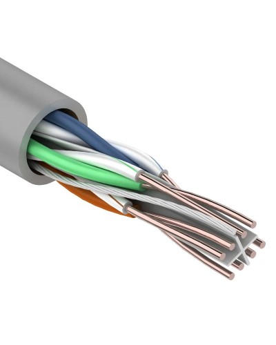 U/UTP 4PR 23AWG, CCA, CAT6, PVC, 305м. PROconnect (01-0047-3). Кабель «витая пара» (LAN) для структурированных систем связи. PROCONNECT в Комсомольске-на-Амуре