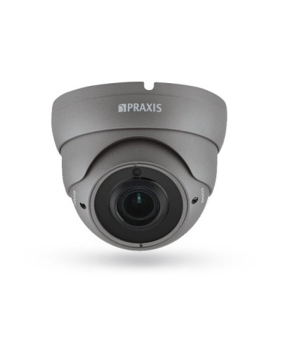 PE-7142IP 2.8-12 A/SD. Видеокамера IP купольная. Praxis в Комсомольске-на-Амуре