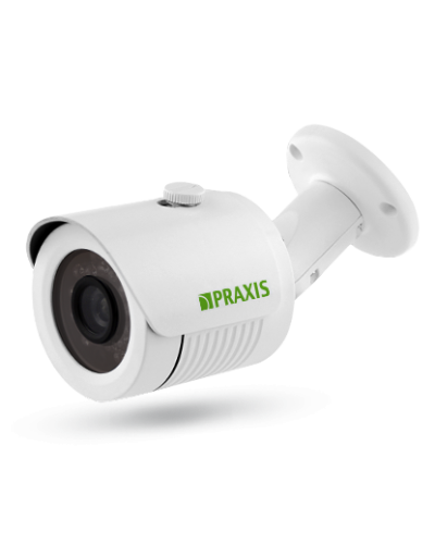 PB-7141IP 2.8. Видеокамера IP цилиндрическая. Praxis в Комсомольске-на-Амуре