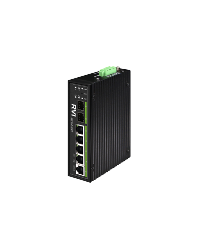 RVi-1NSIM4GP-2S. Коммутатор с питанием по PoE. RVi в Комсомольске-на-Амуре