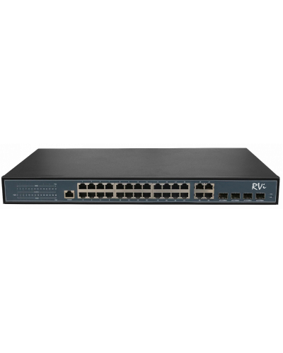 RVi-1NSM24G-4C. Коммутатор с питанием по PoE. RVi в Комсомольске-на-Амуре