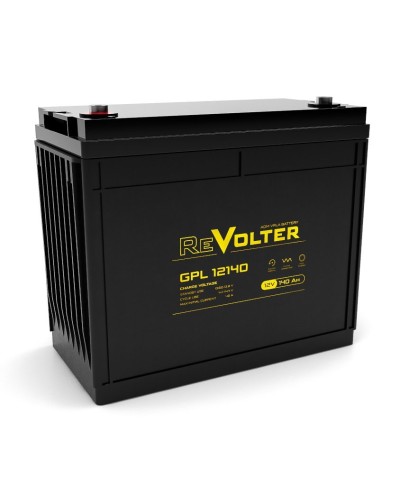 Revolter GPL 12140. Аккумулятор автомобильный герметичный свинцово-кислотный. Revolter в Комсомольске-на-Амуре