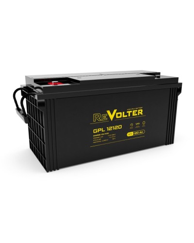Revolter GPL 12120. Аккумулятор автомобильный герметичный свинцово-кислотный. Revolter в Комсомольске-на-Амуре