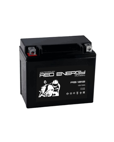 Red Energy RS 1212. Аккумулятор герметичный свинцово-кислотный стартерный. Red Energy в Комсомольске-на-Амуре