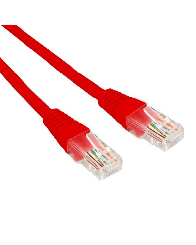 Патч-корд U/UTP CAT 6, RJ45-RJ45, 26AWG, LSZH, красный, 2м REXANT (02-0293-2). Патч-корд UTP. Rexant в Комсомольске-на-Амуре