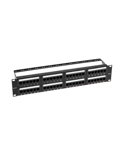 Панель коммутационная с кабельными органайзерами 19", 2U, 48 портов, UTP, RJ-45, CAT 5e REXANT PRO (02-0032): Патч-панель 19" в Комсомольске-на-Амуре