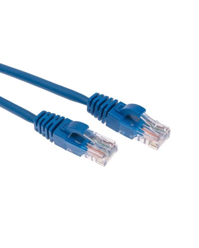 Патч-корд U/UTP, CAT 5e, RJ45-RJ45, 26AWG, LSZH, синий, 2м  REXANT (02-0104-2). Патч-корд UTP. Rexant в Комсомольске-на-Амуре