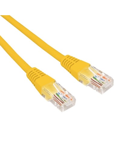 Патч-корд U/UTP CAT 6, RJ45-RJ45, 26AWG, LSZH, желтый, 0.3м REXANT (02-0295-03). Патч-корд UTP. Rexant в Комсомольске-на-Амуре