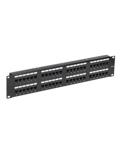 Панель коммутационная с кабельными органайзерами 19", 2U, 48 портов, RJ-45, CAT 6, UTP REXANT PRO (02-0232): Патч-панель 19" в Комсомольске-на-Амуре