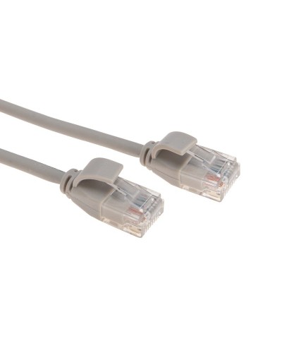 Патч-корд U/UTP CAT 6A (10G), RJ45-RJ45, 28AWG, LSZH, серый, 2м REXANT (02-0380-2). Патч-корд UTP. Rexant в Комсомольске-на-Амуре
