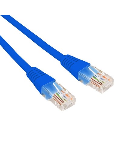 Патч-корд U/UTP CAT 6, RJ45-RJ45, 26AWG, LSZH, синий, 2м REXANT (02-0294-2). Патч-корд UTP. Rexant в Комсомольске-на-Амуре