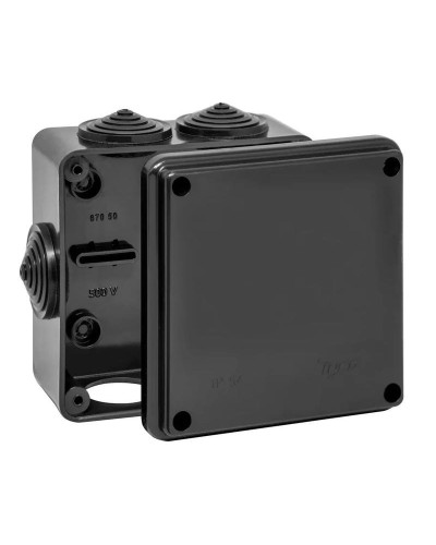 Коробка TYCO ОП 100х100х50мм УХЛ1 IP54 черный (67050Ч). Коробка распределительная. RuVinil в Комсомольске-на-Амуре