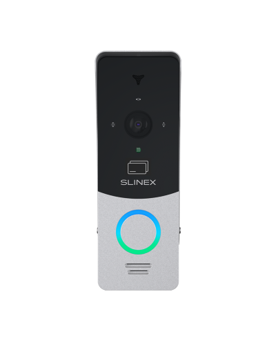 ML-20CRHD (серебро+черный). Вызывная панель цветная накладная. SLINEX в Комсомольске-на-Амуре