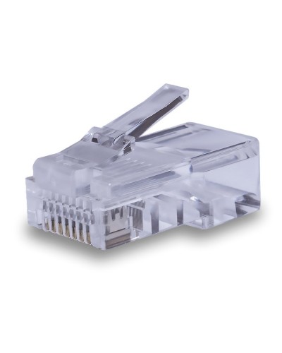 Коннекторы 8P8C UTP Cat.5e (RJ-45) (25шт) (10-0226). Разъем RJ-45. SUPRLAN в Комсомольске-на-Амуре