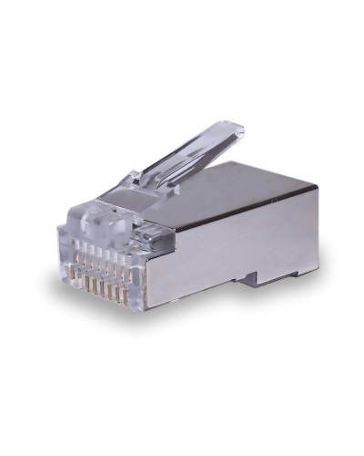 Коннекторы 8P8C FTP Cat.5e (RJ-45) 2pb (100шт) (10-0234). Разъем RJ-45. SUPRLAN в Комсомольске-на-Амуре