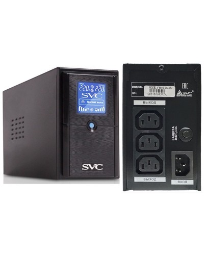 SVC V-650-L-LCD/A2. Источник бесперебойного питания. SVC в Комсомольске-на-Амуре