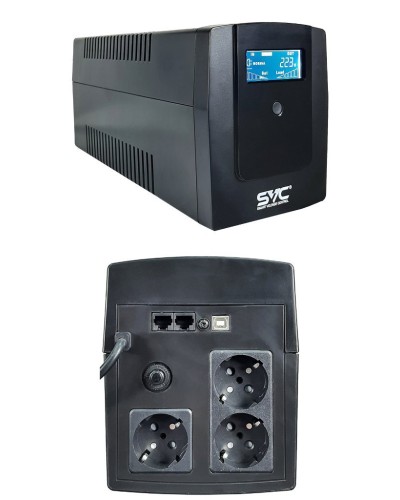 SVC V-1200-R-LCD. Источник бесперебойного питания. SVC в Комсомольске-на-Амуре