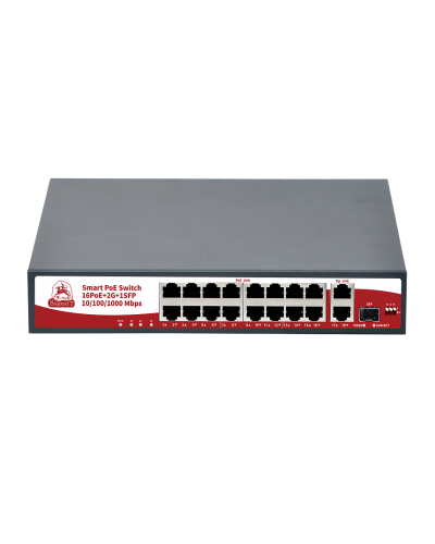 SR-PS1621GBL. Коммутатор с питанием по PoE. SarmatT в Комсомольске-на-Амуре